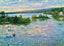 Messalonskee Lake Oakland Maine in 1905 Art Print (7 Sizes) - Retouched