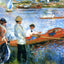 Oarsmen at Chatou Art Print 1879 Painting by Pierre-Auguste Renoir (6 Sizes)