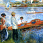 Oarsmen at Chatou Art Print 1879 Painting by Pierre-Auguste Renoir (6 Sizes)
