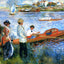 Oarsmen at Chatou painting by Pierre-Auguste Renoir (1879)