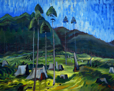 Odds and Ends art print by Emily Carr