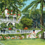 Officers' Club Honolulu in 1909 Vintage Print (7 Sizes) - Enhanced