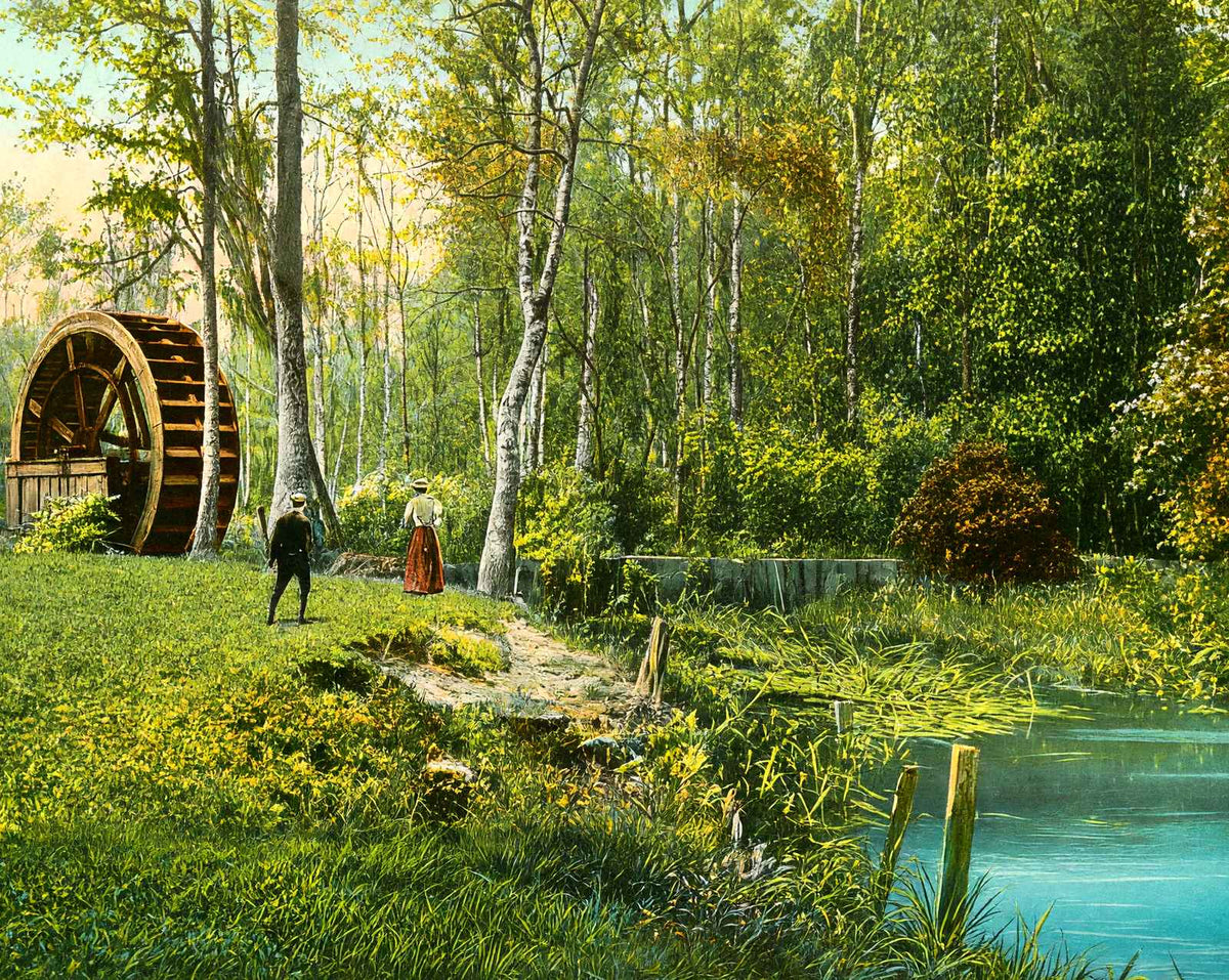 Old Water Wheel
