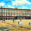 Old St Louis Hotel New Orleans in 1907 Art Print (7 Sizes) - High Quality