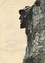 Old Man of the Mountain in 1906 Vintage Print (7 Sizes) - Enhanced
