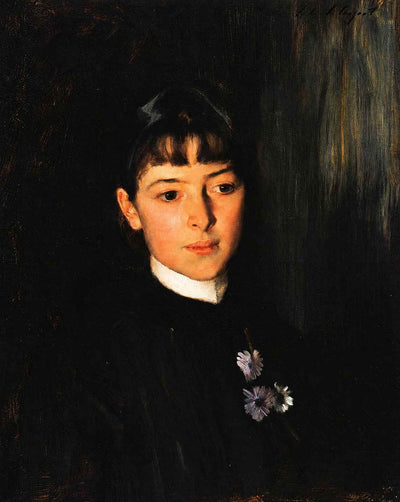 Olivia Richardson painting print by John Singer Sargent (1883)