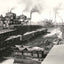 One of the Iron Ore Docks Toledo Ohio in 1905 Restored Photo Print (7 Sizes)