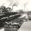 One of the Iron Ore Docks Toledo Ohio in 1905 Restored Photo Print (7 Sizes)