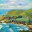 On the Oregon Coast in 1908 Art Print (7 Sizes) - Reproduction