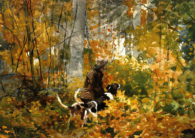 On the Trail 1892 by Winslow Homer Fine Art Print (6 Sizes) Archival Paper