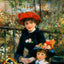 On the Terrace 1881 Painting by Pierre-Auguste Renoir Art Print (6 Sizes)