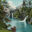 On the Calapooia Albany Oregon in 1908 Vintage Print (7 Sizes) - High Quality