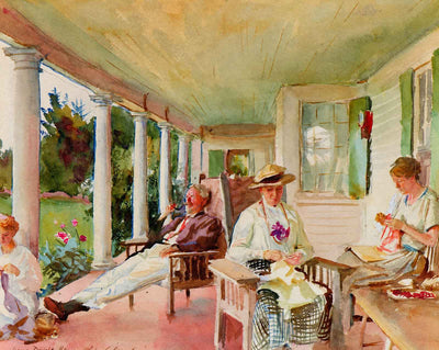On the Verandah (Ironbound Island