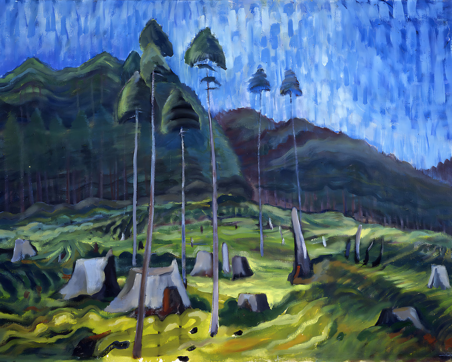 Odds and Ends Painting by Emily Carr 8x10" Premium Art Print