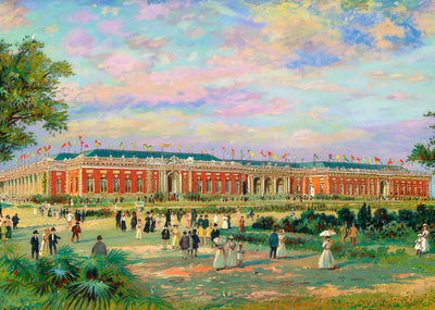 Palace of Manufactures and Liberal Arts in 1907 Art Print (7 Sizes)