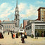 Park Street Subway Entrance Boston in 1903 Vintage Print (7 Sizes)