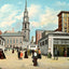 Park Street Subway Entrance Boston in 1903 Vintage Print (7 Sizes)