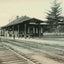 Passenger Station Meredith NH in 1905 Vintage Print (7 Sizes) - Enhanced