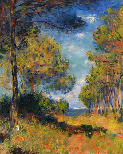Path at Varengeville art print by Claude Monet (1882)