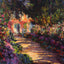 Pathway in Monet's Garden at Giverny (1901 - 1902) by Monet Art Print (6 Sizes)