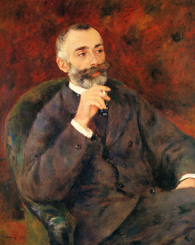 Paul Berard art print by Pierre-Auguste Renoir (1880)