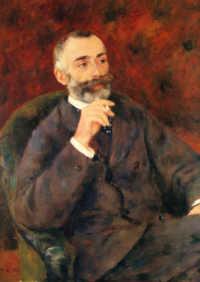 Paul Berard Art Print 1880 Painting by Pierre-Auguste Renoir (6 Sizes)