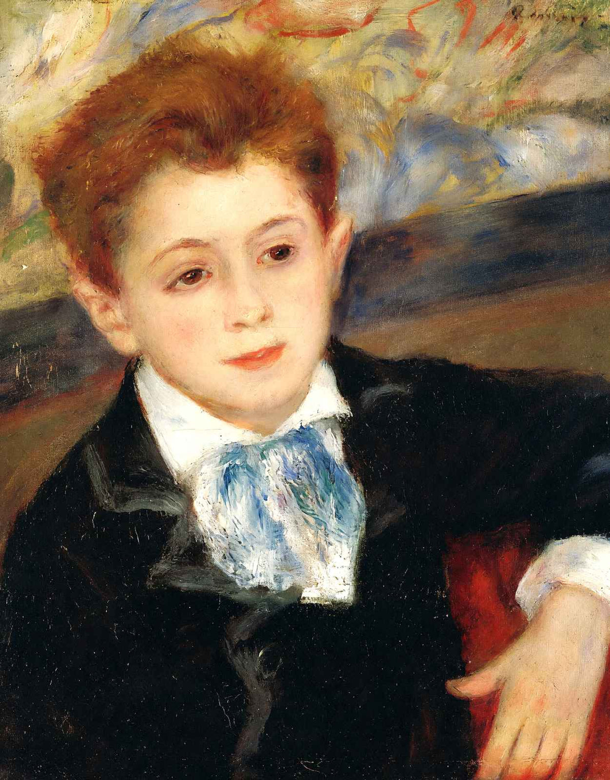 Paul Meunier 1877 Painting by Pierre-Auguste Renoir Art Print (6 Sizes)