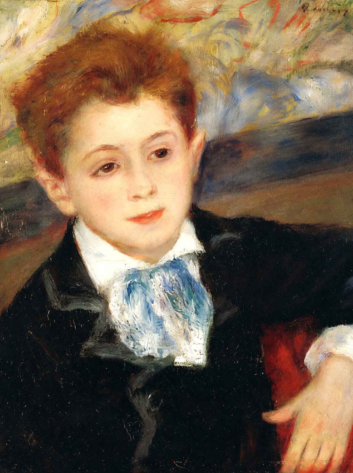 Paul Meunier 1877 Painting by Pierre-Auguste Renoir Art Print (6 Sizes)