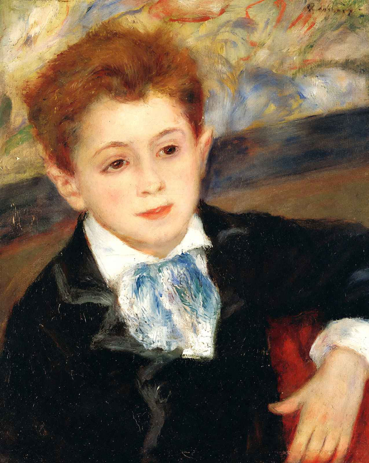 Paul Meunier painting print by Pierre-Auguste Renoir (1877)