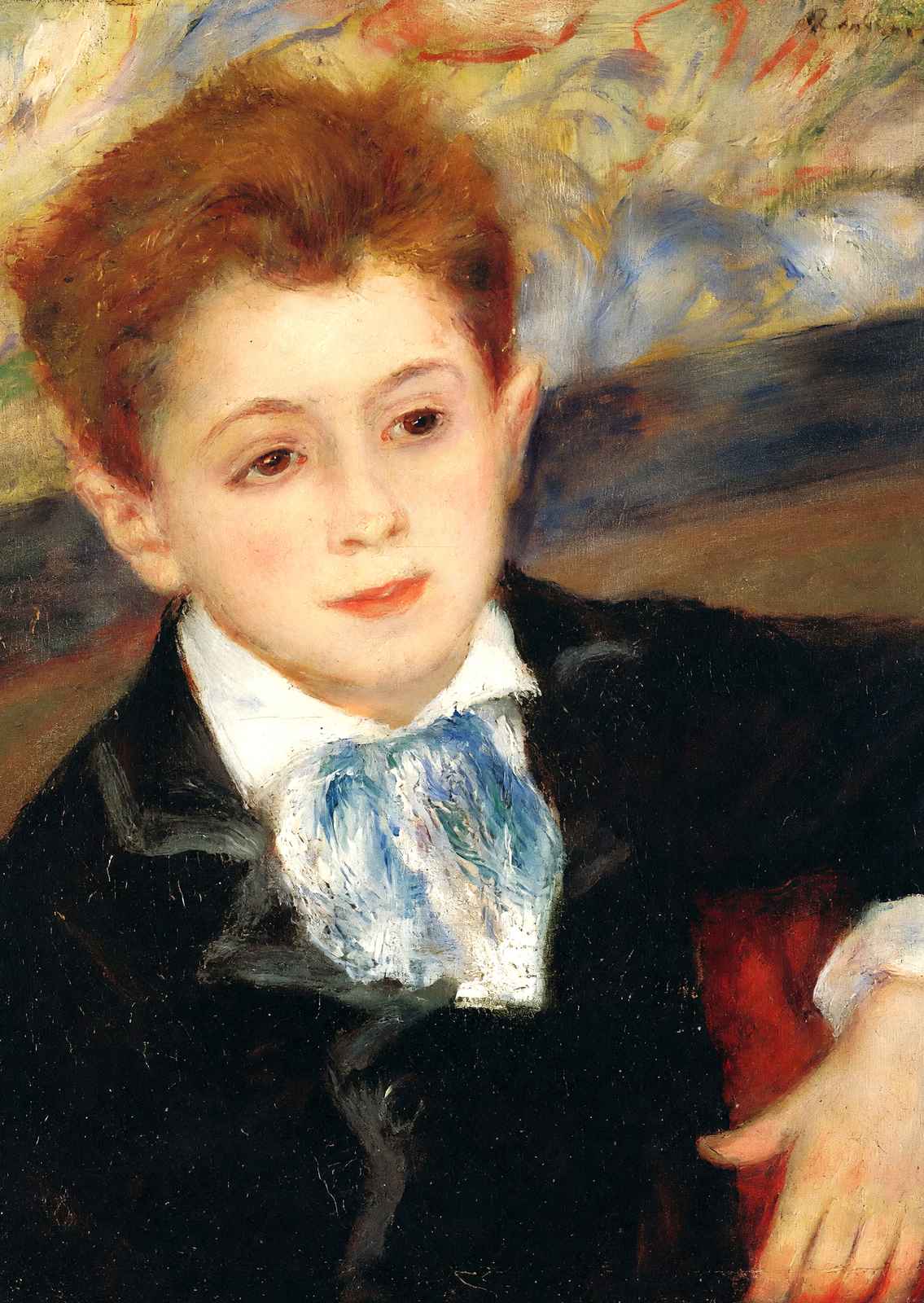 Paul Meunier 1877 Painting by Pierre-Auguste Renoir Art Print (6 Sizes)