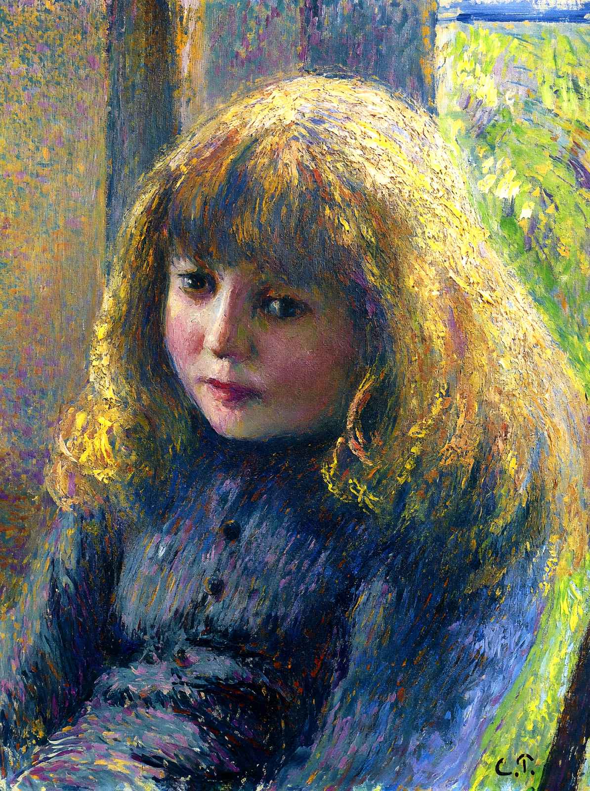 Paul Emile Pissarro Art Print 1890 Painting by Camille Pissarro (6 Sizes)