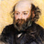 Paul Cezanne 1880 Painting by Pierre-Auguste Renoir Art Print (6 Sizes)