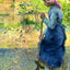 Paysanne Couchant Art Print 1882 Painting by Camille Pissarro (6 Sizes)