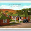 Ten Sleep Inn, Ten Sleep, Wyoming on Black and Yellow US Trail, U.S. 16 Postcard