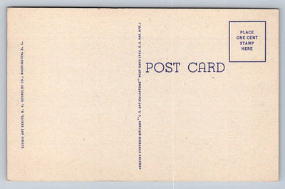 Washington National Airport, Washington, D. C., 203-terminal, 1B-H2277 Postcard