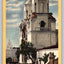 San Xavier Mission, Near Tucson, Arizona - Chuck Abbott Vintage Postcard