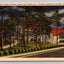 Night Scene Howard Chapel and Kinsey Hall, Atlantic Christian College Postcard