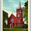 St. Mary's Church, 338 West Washington Street, Greenville, SC Vintage Postcard