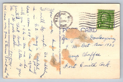 Busy Person's Correspondence Card - Time is Money - Check Items Listed Postcard