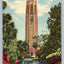 The Singing Tower, in Peaceful Mountain Lake Sanctuary, Florida Vintage Postcard