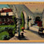 Loggia, Oldest House in the US. St. Augustine, Florida Vintage Postcard