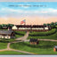 Historic Old Fort Winnebago, Portage, Wisconsin Vintage Postcard