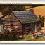 A Mountain Home in the Southern Appalachians - Cabin Vintage Postcard