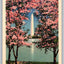 Crandall, Washington Monument and Cherry Blossoms, Washington DC Postcard