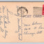 Post Office, Waukegan, Illinois Vintage Aero Distributing Co Postcard