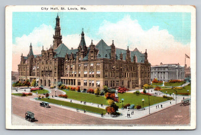 City Hall, St. Louis, MO (Missouri) Vintage Postcard