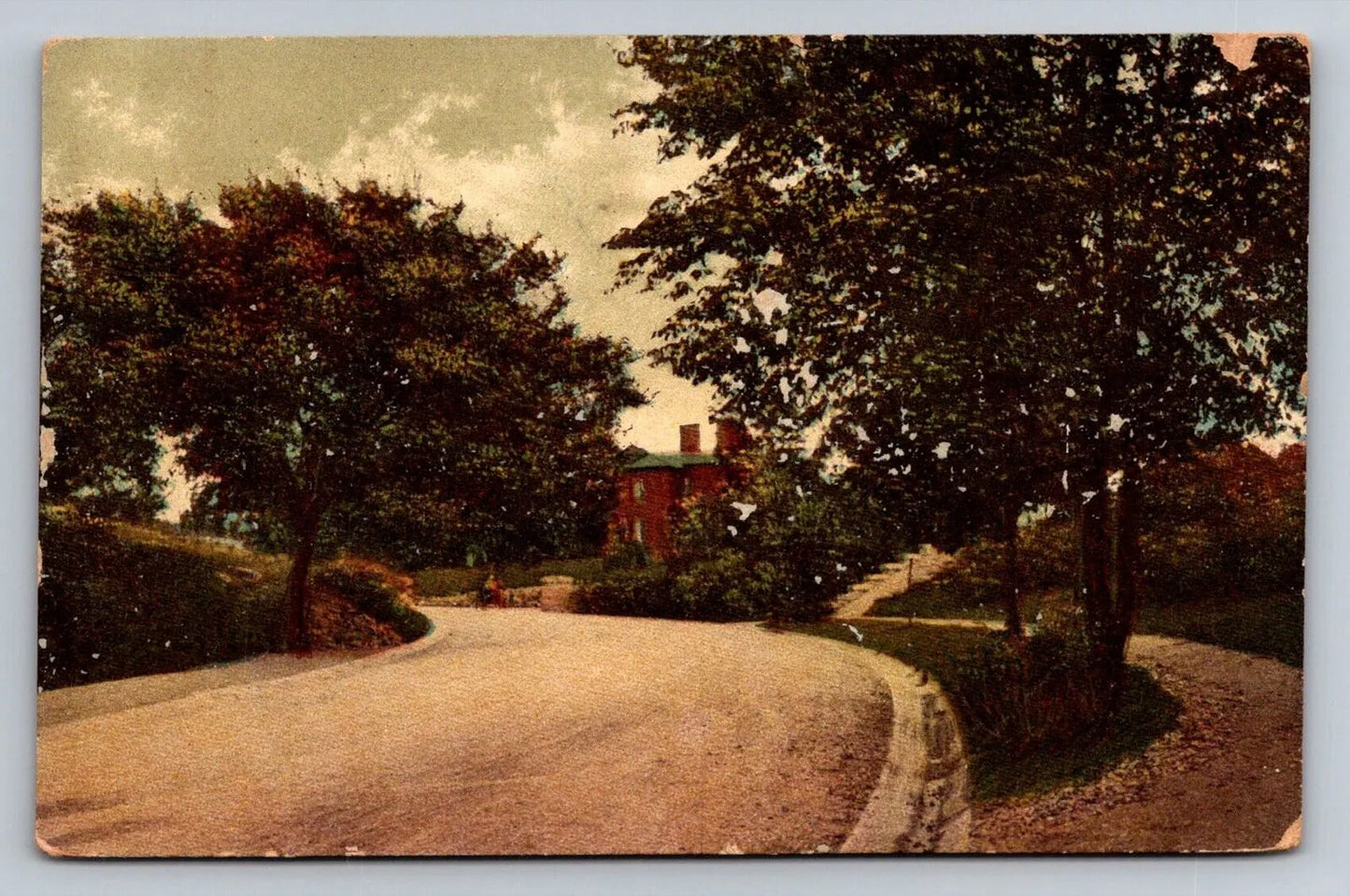 Entrance to Penn Valley Park, Kansas City, Missouri Vintage Postcard