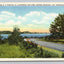 Along US Highway 41, Teal Lake, Negaunee & Ishpeming, MI Vintage Postcard