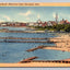 Bathing Beach, Edgewater Park, Cleveland, Ohio Vintage Postcard