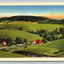 Curt Teich Farm Scene Vintage Postcard BEAUTIFUL